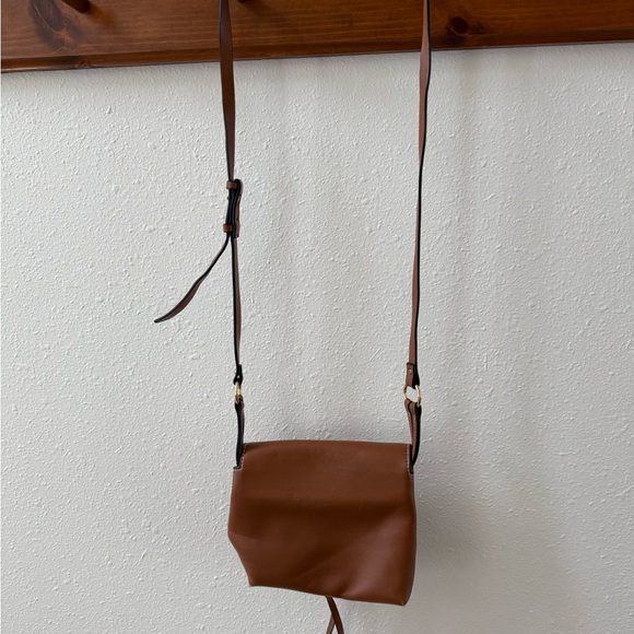 Tory Burch Tan Leather Crossbody Bag - Picture 6 of 8